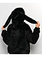 A.LAB Kendallie Bunny Faux Fur Black Hoodie - Thumbnail image 5 of 6