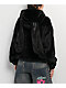 A.LAB Kendallie Bunny Faux Fur Black Hoodie - Thumbnail image 2 of 6