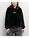 A.LAB Kendallie Bunny Faux Fur Black Hoodie - Thumbnail image 1 of 6