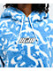 A.LAB Kendallie Star Eyes Blue Fleece Hoodie - Thumbnail image 3 of 4