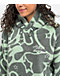 A.LAB Kendallie Warpy Star Jade Fleece Hoodie - Thumbnail image 3 of 4