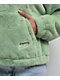 A.LAB Kendra Frog Green Sherpa Half Zip Hoodie - Thumbnail image 4 of 6