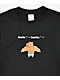 A.LAB Kids Amog Carl Black T-Shirt - Thumbnail image 2 of 2