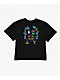 A.LAB Kids Cross Stitch Black T-Shirt - Thumbnail image 1 of 4