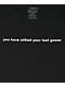 A.LAB Kids Last Goose Black T-Shirt - Thumbnail image 2 of 2