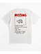 A.LAB Kids Missing Jerry White T-Shirt - Thumbnail image 1 of 2