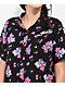 A.LAB Kona Teddy Bear Black Crop Short Sleeve Button Up Shirt - Thumbnail image 3 of 3