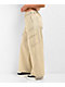 A.LAB Leo Y2K Rave Natural Wide Leg Cargo Pants - Thumbnail image 3 of 12