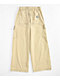 A.LAB Leo Y2K Rave Natural Wide Leg Cargo Pants - Thumbnail image 9 of 12