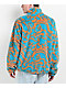 A.LAB Loopy 2 Teal & Orange Tech Fleece Jacket - Thumbnail image 2 of 3