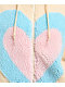 A.LAB Lydia Teddy Heart White & Blurple Sherpa Zip Hoodie - Thumbnail image 4 of 5