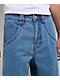 A.LAB Mega Piped Blue & Pink Jeans - Thumbnail image 4 of 6