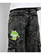 A.LAB Mega Rave Black Wash Corduroy Cargo Pants - Thumbnail image 4 of 7