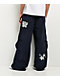 A.LAB Mega Rave Indigo Corduroy Cargo Pants - Thumbnail image 1 of 8