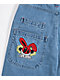 A.LAB Mega Shant Pixel Denim Shorts - Thumbnail image 4 of 5