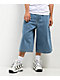 A.LAB Mega Shant Pixel Denim Shorts - Thumbnail image 2 of 5