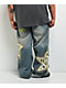 A.LAB Mega Star Patch Medium Blue Wash Jeans - Thumbnail image 4 of 9