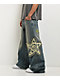 A.LAB Mega Star Patch Medium Blue Wash Jeans - Thumbnail image 7 of 9