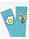 A.LAB Muse Turquoise Crew Socks - Thumbnail image 2 of 2