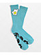 A.LAB Muse Turquoise Crew Socks - Thumbnail image 1 of 2