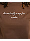 A.LAB My First Rodeo Brown T-Shirt - Thumbnail image 3 of 3