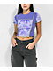 A.LAB Nikole Purple Crop T-Shirt - Thumbnail image 1 of 3