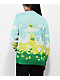 A.LAB Olive Landscape Green Cardigan - Thumbnail image 2 of 3