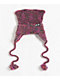 A.LAB Opalina Purple Cat Flap Beanie - Thumbnail image 1 of 2