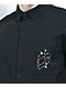 A.LAB Otaku Anime Eyes Black Short Sleeve Button Up Shirt - Thumbnail image 3 of 3