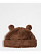 A.LAB Plushy Bear Brown Beanie - Thumbnail image 2 of 2