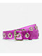 A.LAB Purple Frost Grommet Belt - Thumbnail image 1 of 3