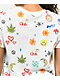 A.LAB Quinnie Doodle White Crop T-Shirt - Thumbnail image 3 of 3