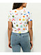 A.LAB Quinnie Doodle White Crop T-Shirt - Thumbnail image 2 of 3