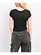 A.LAB Rave Elish Black Ringer T-Shirt - Thumbnail image 2 of 5
