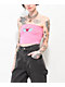 A.LAB Rayne Angel Heart Pink Tube Top - Thumbnail image 1 of 4