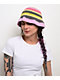 A.LAB RomCom Stripe Crochet Bucket Hat - Thumbnail image 3 of 4