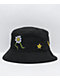 A.LAB Round And Round Black Corduroy Bucket Hat - Thumbnail image 1 of 4