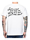 A.LAB Schemin' White T-Shirt - Thumbnail image 1 of 5