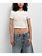 A.LAB Serina Star Off White Crop T-Shirt - Thumbnail image 1 of 2