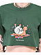 A.LAB Snail House Green Crop T-Shirt - Thumbnail image 2 of 3