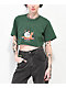 A.LAB Snail House Green Crop T-Shirt - Thumbnail image 1 of 3
