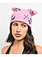A.LAB Stencil Pink Cat Beanie - Thumbnail image 3 of 3