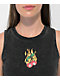 A.LAB Sullivan Flaming Cherry Black Wash Crop Tank Top - Thumbnail image 3 of 4