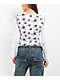 A.LAB Thea Star White Thermal Long Sleeve T-Shirt - Thumbnail image 2 of 5