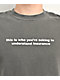 A.LAB Understand Insurance Grey Wash T-Shirt - Thumbnail image 3 of 3
