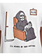 A.LAB Waiting Here White T-Shirt - Thumbnail image 2 of 2