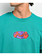 A.LAB Wave Racer Jade Green T-Shirt - Thumbnail image 2 of 2