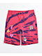 A.LAB Wavelength Pink & Blue Tie Dye Sweat Shorts - Thumbnail image 1 of 3