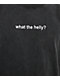 A.LAB What The Helly Black Wash T-Shirt - Thumbnail image 2 of 3