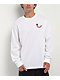 A.LAB Who Is He Long Sleeve White T-Shirt - Thumbnail image 2 of 3